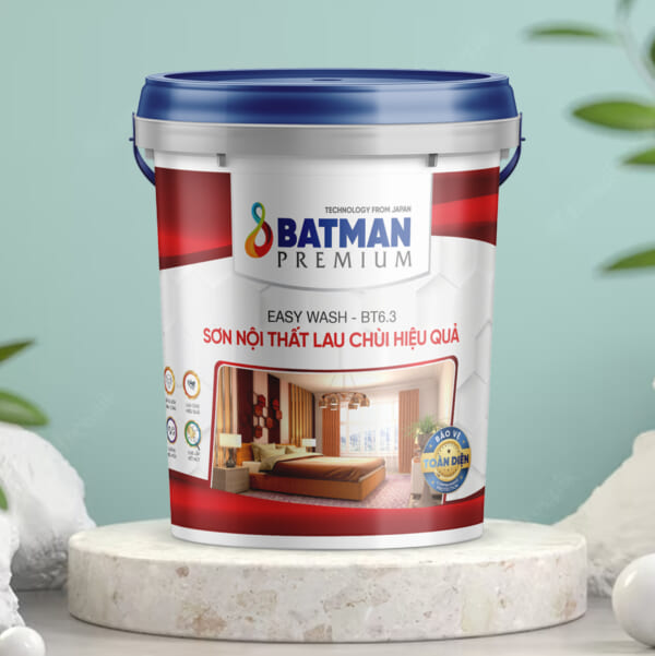 BATMAN EASY WASH - SƠN NỘI THẤT LAU CHÙI HIỆU QUẢ